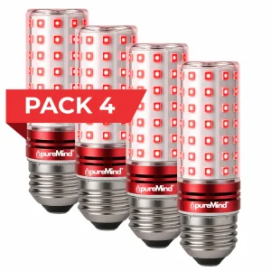 Pack 4 Bombillas Standard E27