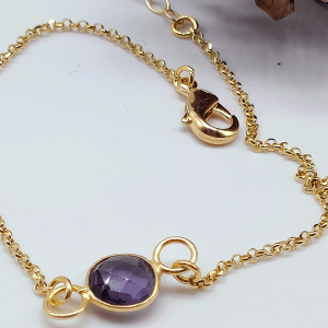 PULSERA IRIS AMATISTA
